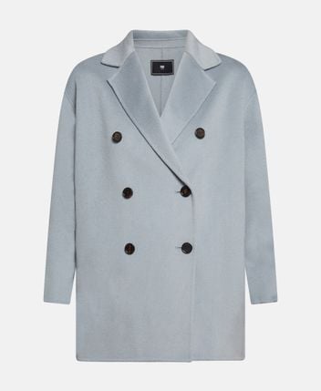 Wool short coat