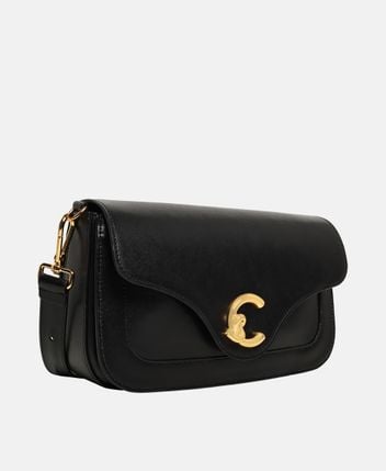 Leather shoulder bag C-Me