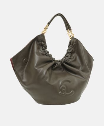 Leather shoulder bag Smash