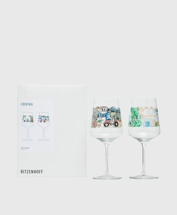 Cocktail glasses, set of 2