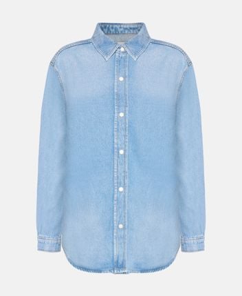 Denim blouse