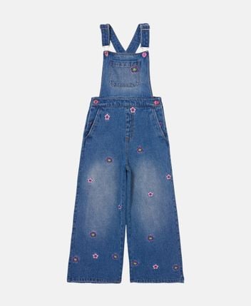 Denim dungarees