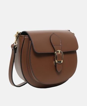 Leather cross body bag Accesa