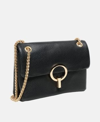 Leather shoulder bag Duglia