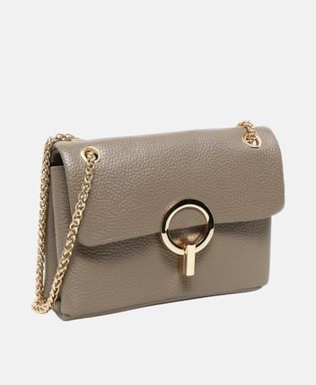 Leather shoulder bag Duglia