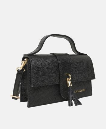 Leather handbag Camastra