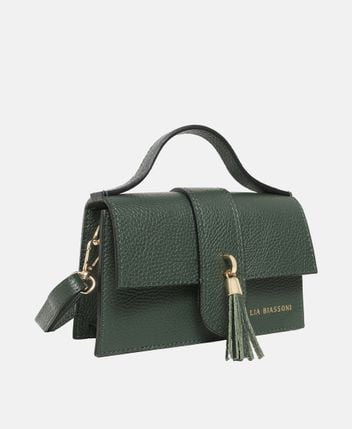Leather handbag Camastra