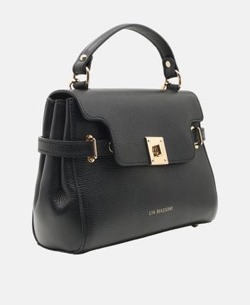 Leather handbag Carza