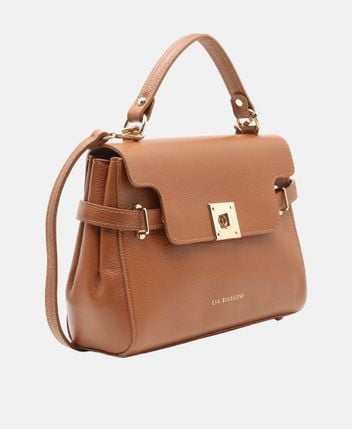 Leather handbag Carza