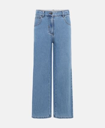 Wide leg jeans