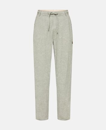 Linen-blend chino