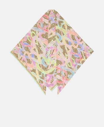 Silk-blend scarf