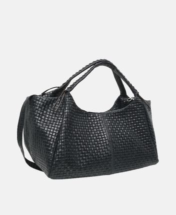 Leather shopper Pitigliano