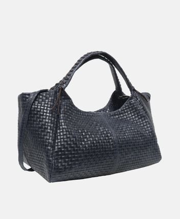 Leather shopper Pitigliano