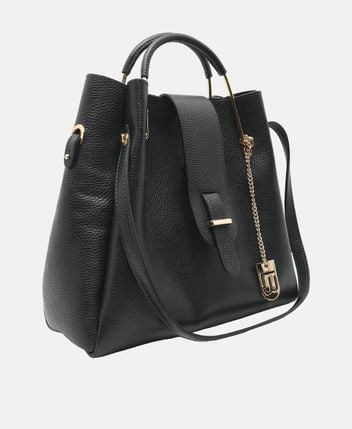 Leather shoulder bag Vinci