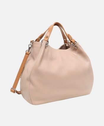 Leather shopper Sassari