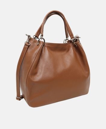 Leather shopper Viareggio