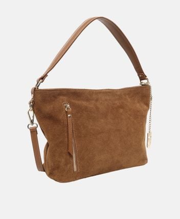 Leather shoulder bag Faenza