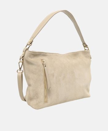Leather shoulder bag