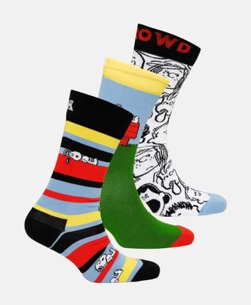 Socks, pack of 3 Peanuts