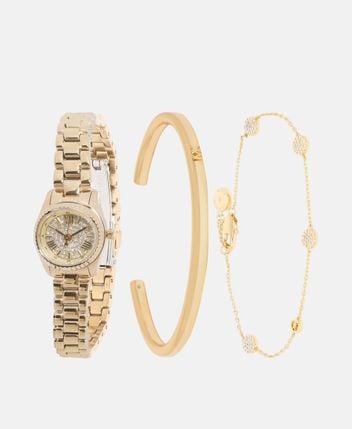 Watch and bracelets set
