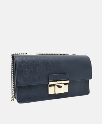 Leather shoulder bag Venere