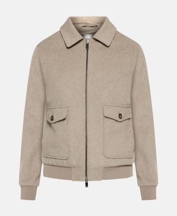 Wool-blend jacket
