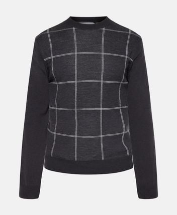Wool-blend pullover