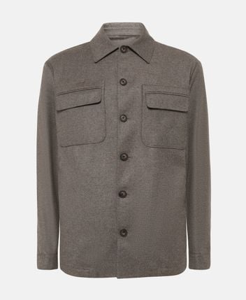 Wool-blend jacket