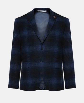 Wool-blend blazer