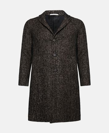 Wool-blend coat