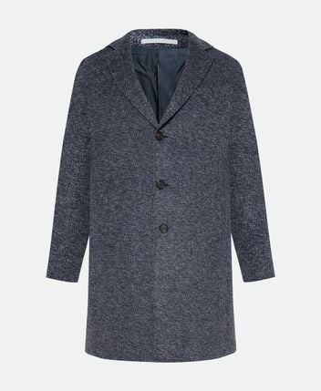 Wool-blend coat
