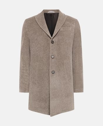 Wool-blend coat