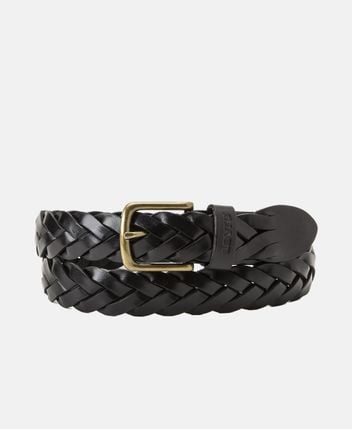 Leather belt Leather Braid