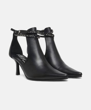 Ankle strap pump