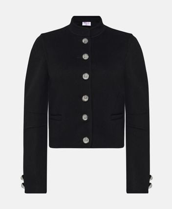 Wool-blend jacket