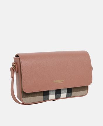 Leather cross body bag
