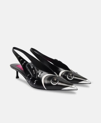 Slingback pumps