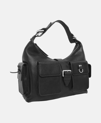 Leather shoulder bag Amelia
