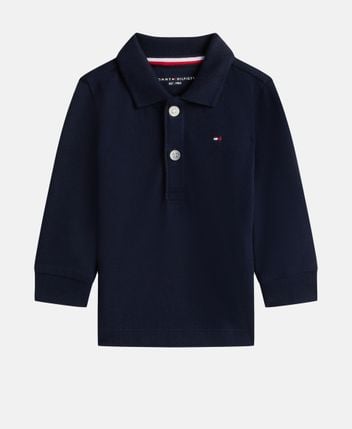 Long-sleeved polo shirt