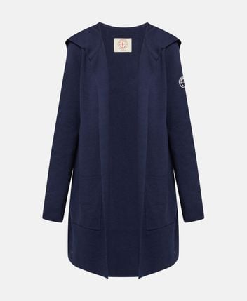 Hooded cardigan