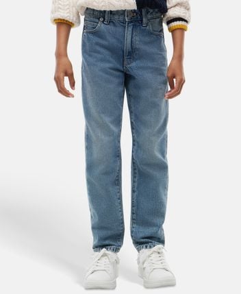 Straight leg jeans