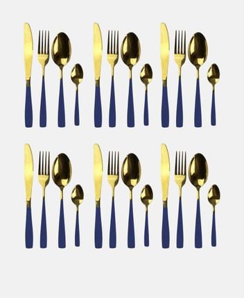 Cutlery set, 24-pcs. Majorelle
