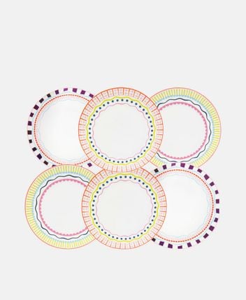 Plates, set of 6 Relax Sunset