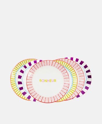 Dessert plates, set of 6 Relax Sunset