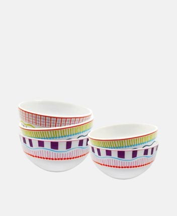 Bowls, set of 6 Relax Sunset