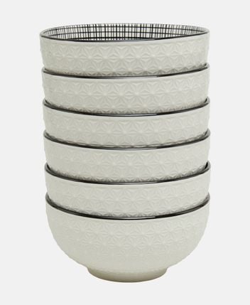 Bowls, set of 6 Komae