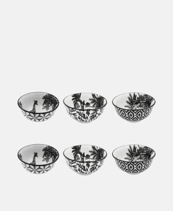 Bowls, set of 6 Savannah