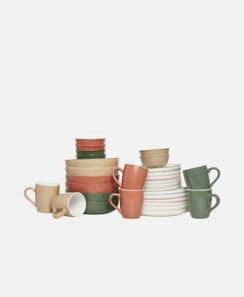Dinnerware set, 30-piece Hanae