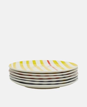Plates, set of 6 Le petit cabanon